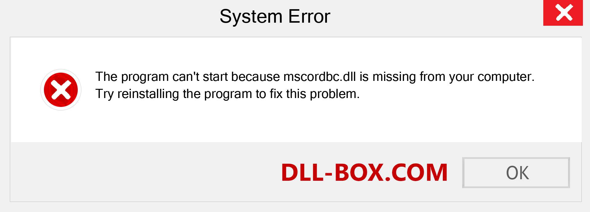 mscordbc.dll file is missing?. Download for Windows 7, 8, 10 - Fix  mscordbc dll Missing Error on Windows, photos, images